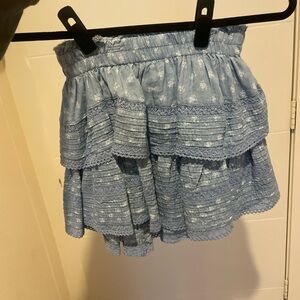 Aerie mini ruffle skirt size XS